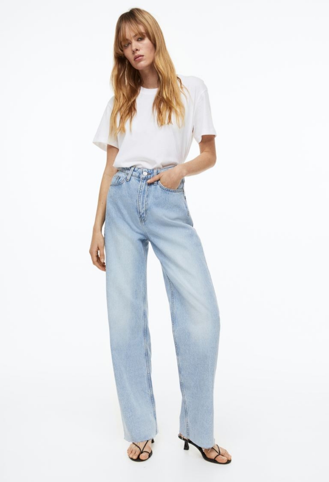 Trendy Wardrobe | H&M High Waisted Jeans