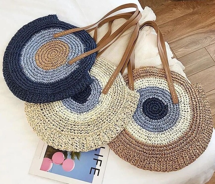 Hotselling Evil Eye Beachy Bag 